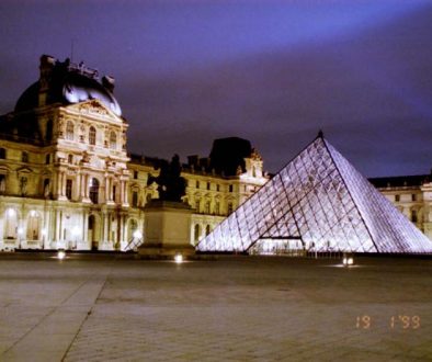 Picture of the Louvre in Paris, France