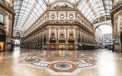 Galleria Vittorio Emanuele II, Milano, MI, Italia