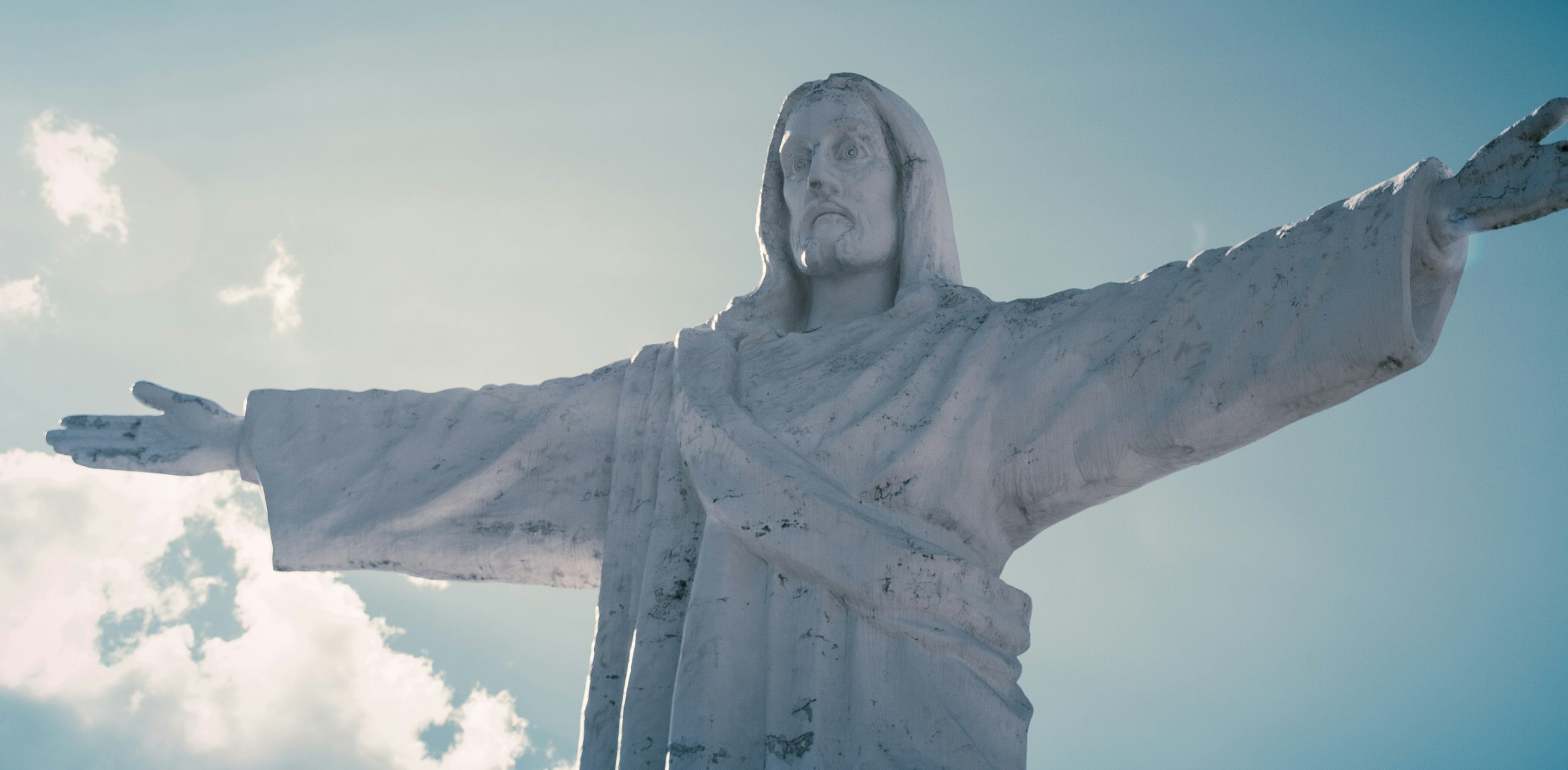 zachary-olson-vEQe_DuVmKk-unsplash I was in Cusco, Peru and saw a statue of Christ illuminated in the night sky. The very next morning I asked a local where I could find the statue that they called Cristo Blanco. After a short taxi ride, I walked to the open arms of the statue that overlooked the city. What a beautiful sight.